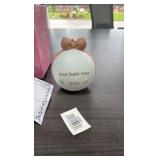 precious moments, 104208 home sweet home porcelain ornament