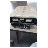 Two amplifiers and a head unit