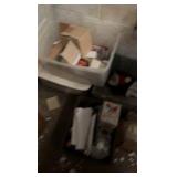 Contents of horse stall