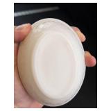 Vintage White Milk Glass Hen On Nest and Extra Cover