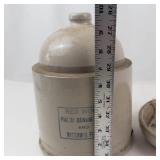 Vintage Red Wing Stoneware Poultry Drinking Fountain & Buttermilk Feeder