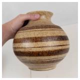 Studio Pottery Vase Trio
