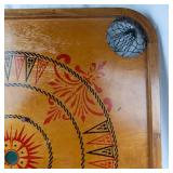 Vintage Carrom Company Game Board With Rings & Checkers