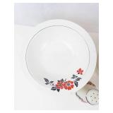Vintage Hall China Red Poppy Dinnerware Set