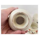 Vintage Hall China Red Poppy Dinnerware Set
