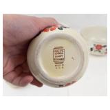 Vintage Hall China Red Poppy Dinnerware Set
