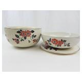 Halls Floral Bowl Set