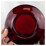 Vintage Anchor Hocking Royal Ruby Red Glassware Set