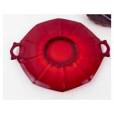 Vintage Ruby Red Glassware