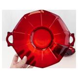 Vintage Ruby Red Glassware