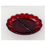 Vintage Ruby Red Glassware