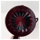 Anchor Hocking Ruby Red Glass Serving Set (3 Pieces)