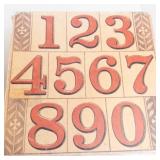 Vintage McLoughlin Brothers Victorian Lithographed Nesting Blocks (Set of 8)