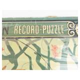 Vintage 1964 Huckleberry Finn Record Puzzle