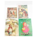 Little Red Riding Hood Storybook & Coloring Book Lot of 4
