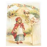 Little Red Riding Hood Storybook & Coloring Book Lot of 4