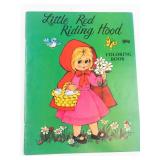 Little Red Riding Hood Storybook & Coloring Book Lot of 4