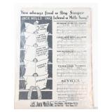 Vintage Red Riding Hood Sheet Music (Lot of 4)