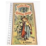 Vintage Little Red Riding Hood Board Game