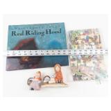 Little Red Riding Hood Book, Figurines & Puzzle Mixed Lot