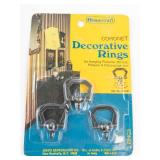Norman Rockwell Plaques & Homecraft Decorative Rings Mixed Lot