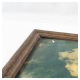 Vintage Framed Miss Simplicity Print by Sir Joshua Reynolds