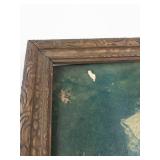 Vintage Framed Miss Simplicity Print by Sir Joshua Reynolds