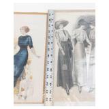 Fashion Illustration Prints (Lot of 2)