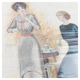 Fashion Illustration Prints (Lot of 2)