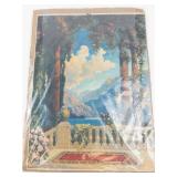 Vintage Robert Atkinson Fox Land of Dreams Landscape Print