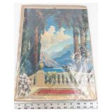 Vintage Robert Atkinson Fox Land of Dreams Landscape Print