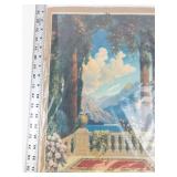 Vintage Robert Atkinson Fox Land of Dreams Landscape Print