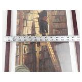 Karl Spitzweg the Bookworm Framed Print