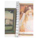 Framed Capitol & Pope Prints Mixed Lot