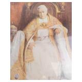 Framed Capitol & Pope Prints Mixed Lot