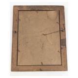Framed Rural Landscape Painting in Ornate Wood Frame