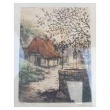Framed S&L Etchings (Lot of 2)