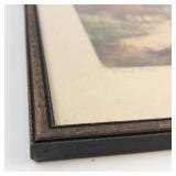 Framed S&L Etchings (Lot of 2)
