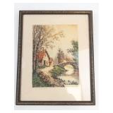 Framed S&L Etchings (Lot of 2)