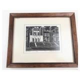 LeRoy B. Schwan Framed Prints & Round Portrait Wall Art (Lot of 3)
