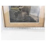 Daniel Ridgway Knight Calling the Ferryman Framed Print
