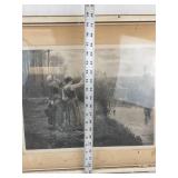 Daniel Ridgway Knight Calling the Ferryman Framed Print