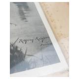Daniel Ridgway Knight Calling the Ferryman Framed Print