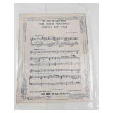 Vintage Sheet Music (Lot of 6)