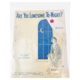 Vintage Sheet Music & Magazine Ephemera (Lot of 9)