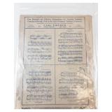 Vintage Sheet Music & Magazine Ephemera (Lot of 9)