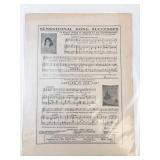 Vintage Sheet Music & Magazine Ephemera (Lot of 9)