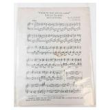 Vintage Sheet Music & Magazine Ephemera (Lot of 9)