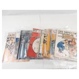 Vintage Sheet Music & Pictorial Review Ephemera Mixed Lot of 10