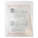 Vintage Sheet Music & Pictorial Review Ephemera Mixed Lot of 10